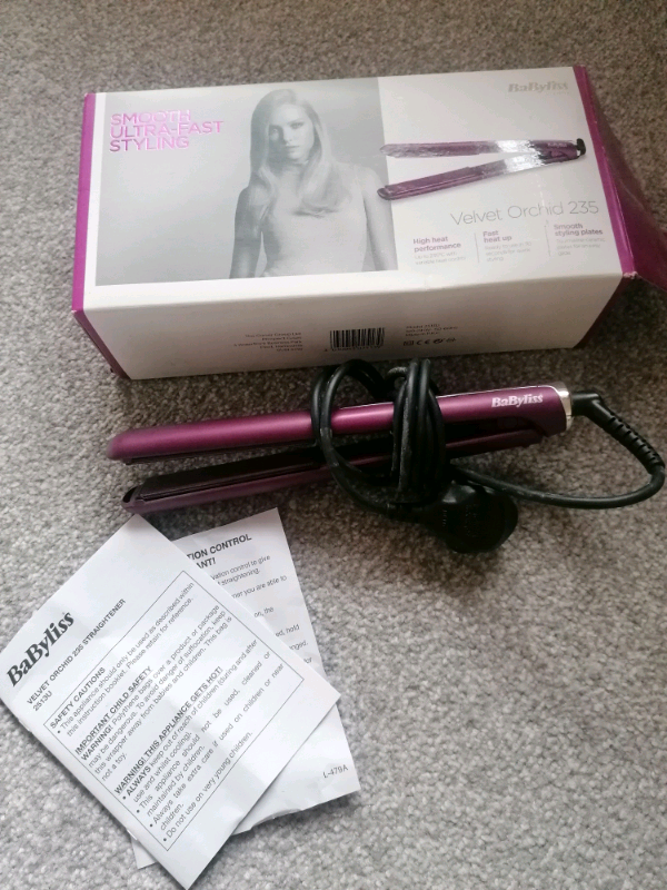 babyliss orchid straighteners